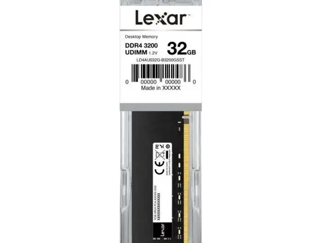 Оперативная память Lexar 32GB DDR4-3200 UDIMM, Душанбе