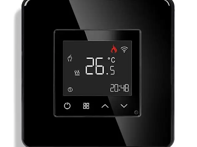 Tuya Smart умный датчик теплого пола Zigbee чёрный, Душанбе