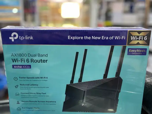 Роутер TP-Link Archer AX23 AX1800 Wi-Fi 6 Router Gigabit, Худжанд