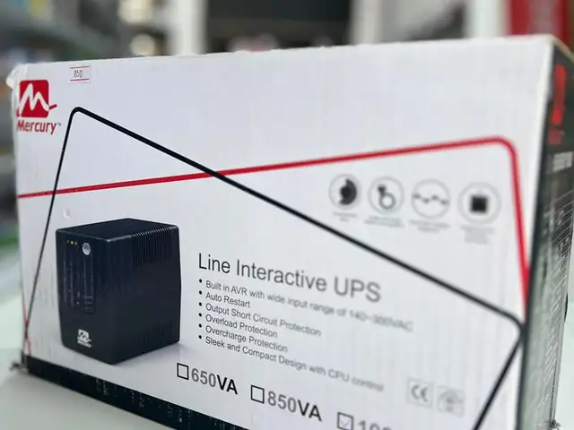 Линейно-интерактивный ИБП Mercury Line Interactive UPS 1000 PRO, Душанбе