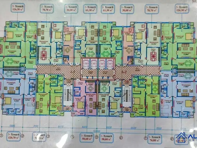 2-комн. квартира, 4 этаж, 78 м², Сино, Душанбе