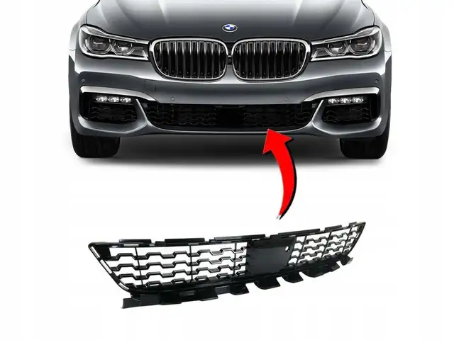 Решетка бампера на BMW G11 M, Худжанд