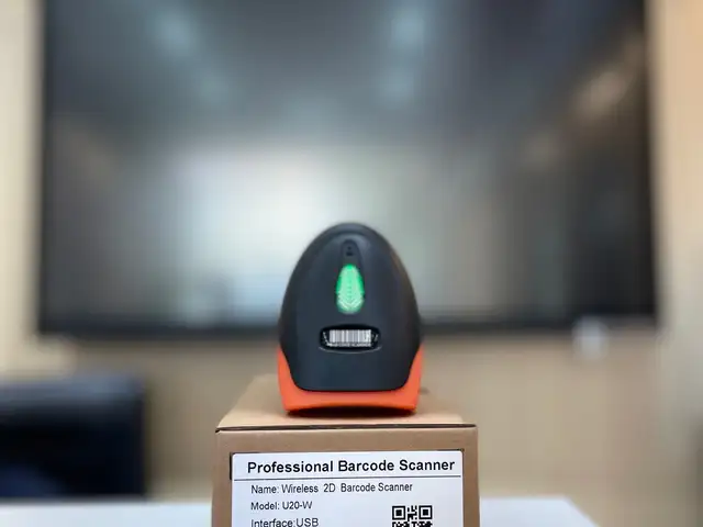 Сканер штрихкодов U10 2D, беспроводной, USB, Хуҷанд