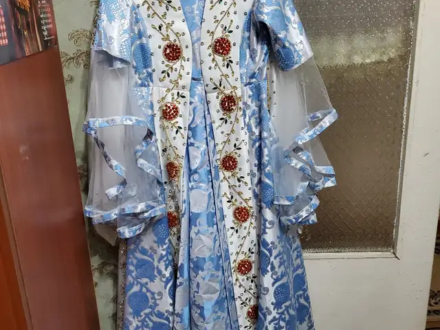 Платье и шарф комплект, Турсунзаде