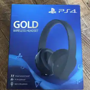 Беспроводные наушники Gold для Sony PS4, Душанбе