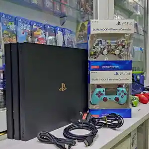 Игровая приставка Sony PlayStation 4 Pro 4K HDR 1TB PS-Plus, Душанбе