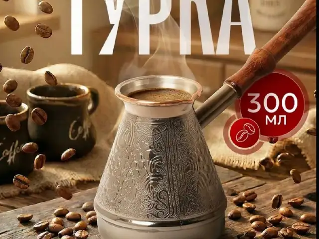 Турка для кофе Виноград 300 мл, Душанбе