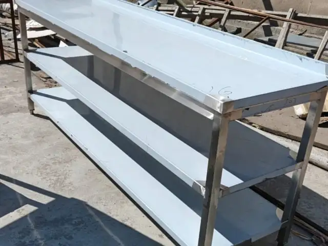 Стол из нержавейки 2,30х60х90, Душанбе
