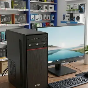 Персональный компьютер i5 4590 Ram 8gb SSD 128GB VGA GTX 650 1GB Монитор 24 100, Душанбе
