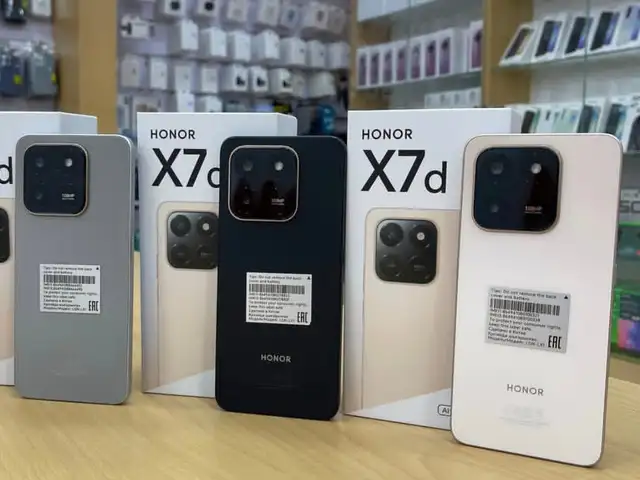 Honor X7d 8+8/256Gb black, Душанбе