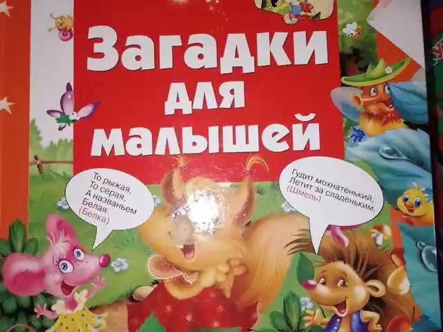 Книжка Загадки для малышей, Душанбе