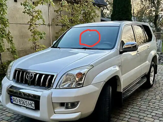 Стекло лабовоу от Tоуота Prado 2010, Душанбе