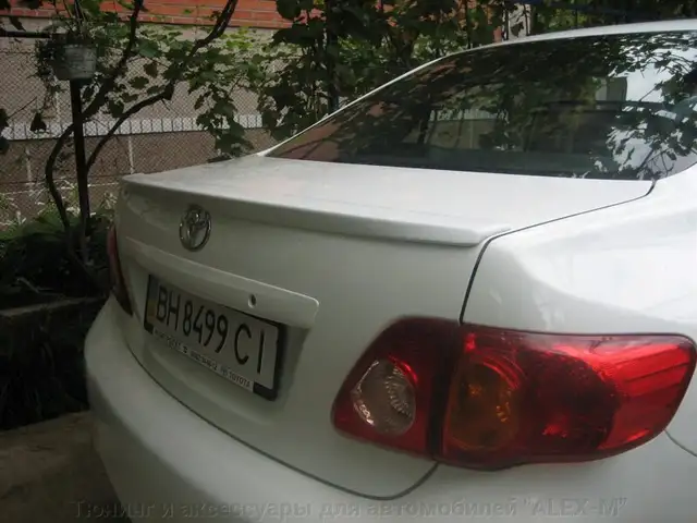 Спойлер от Toyota Corolla 2007-2013, Душанбе