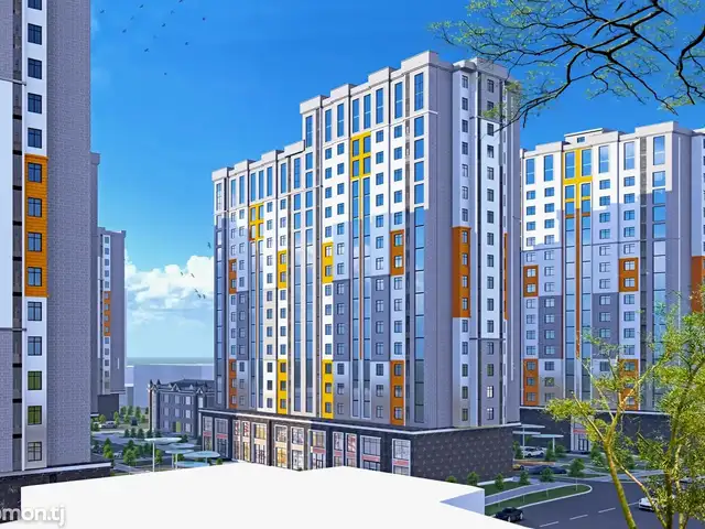 1-комн. квартира, 14 этаж, 66 м², Шохмансур, Душанбе