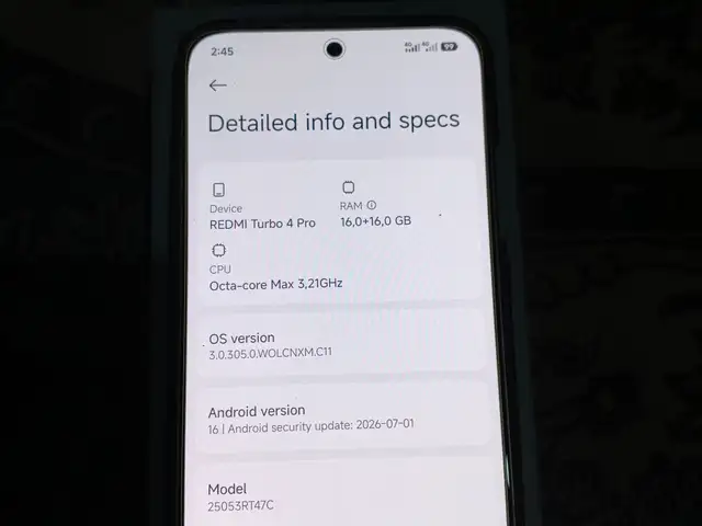 Xiaomi Redmi Turbo 4 Pro, Душанбе