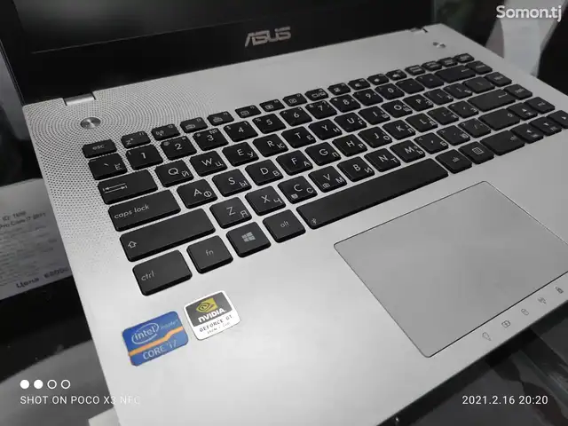 Игровой ноутбук Asus N46VZ Core i7-3610QM GT-650 2GB 8GB/500GB, Душанбе