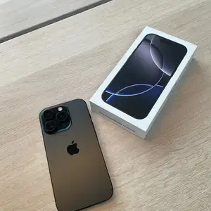 Apple iPhone 16 Pro, 256 gb, Black Titanium, Душанбе