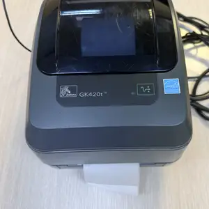Принтер термотрансферный Zebra GK420t для штрихкодов, этикеток, ценников, Душанбе