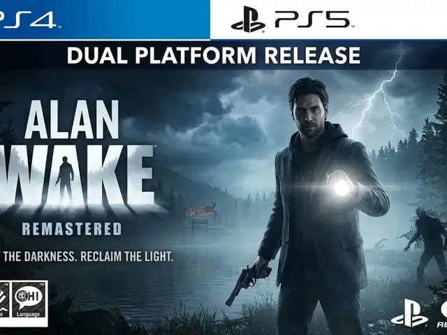 Игра Alan Wake Remastered ps4 ps5, Худжанд
