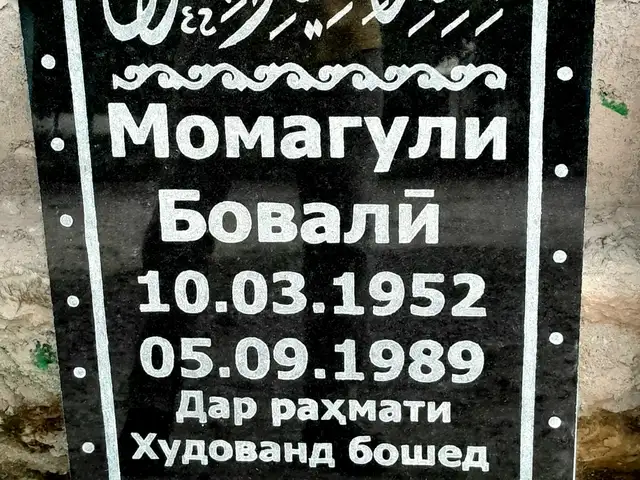 Санги мазор бо фармоиш, Бохтар (Курғон-Теппа) - 16
