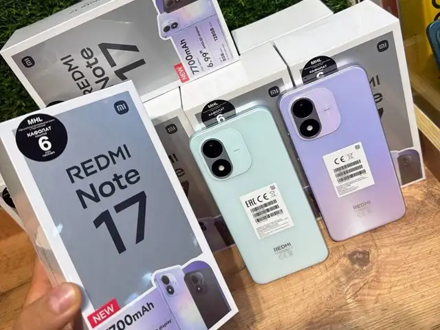 Xiaomi Redmi Note 15 6+4/256Gb black, Душанбе