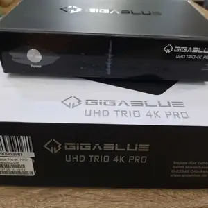 Ресивер GIGABLUE UHD TRIO 4K PRO COMBO DVB-S2X+T2/HEVC WIFI 1200 Bluetooth, Душанбе