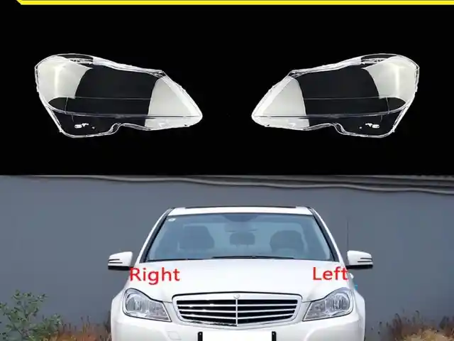 Стекло фары Mercedes C W204 2011-2015, Худжанд