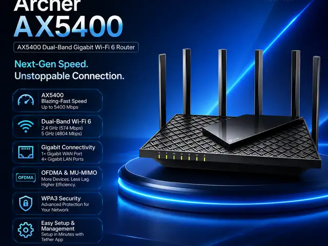Роутер TP-Link Archer AX5400 Wi-Fi 6 Gigabit Router, Душанбе