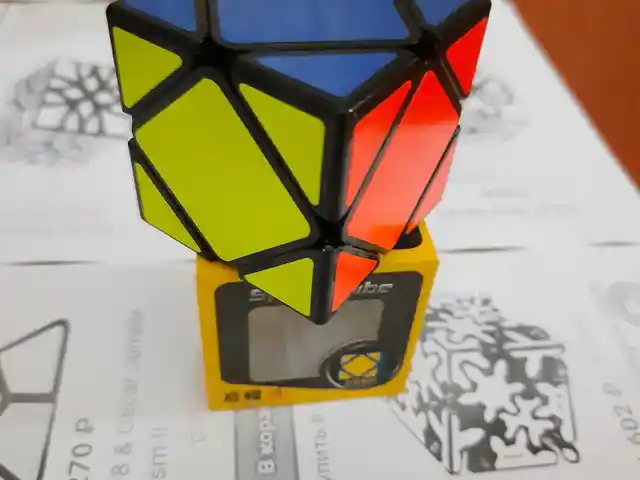 Кубик-рубика Скьюб, Skewb cube, QyToys, Душанбе