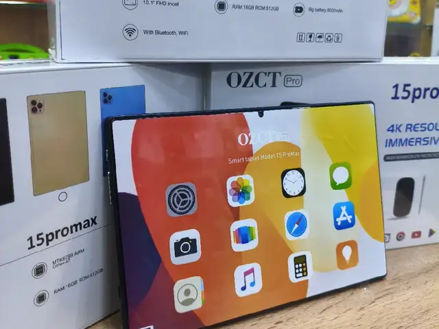 Планшет OZCT 15Pro Max 16/256Gb black 8000мач, Душанбе