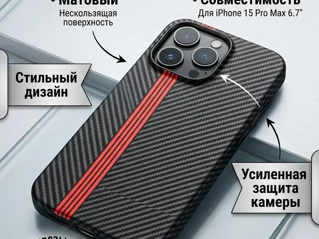 Матовый чехол для Apple iPhone 15 Pro Max, Хуҷанд