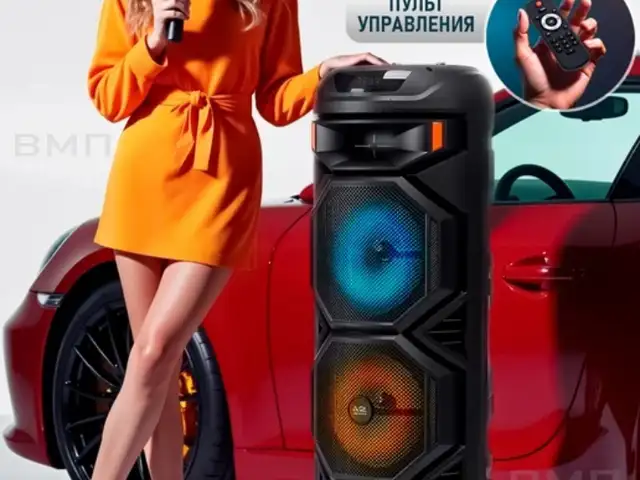 Колонка с микрофоном, Душанбе