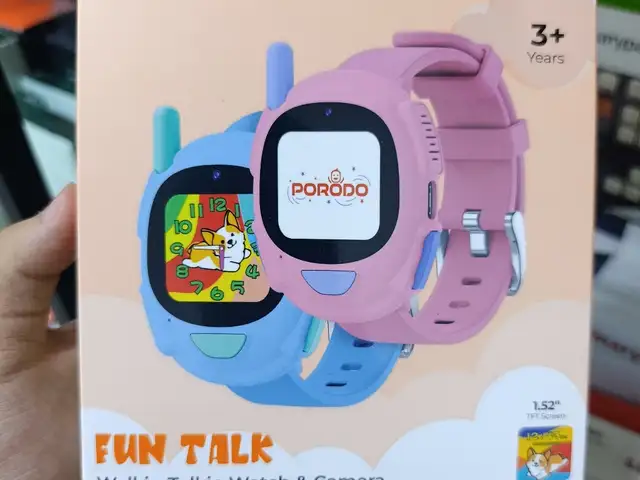 Детские смарт-часы с рацией и камерой Porodo Kids fun, Душанбе