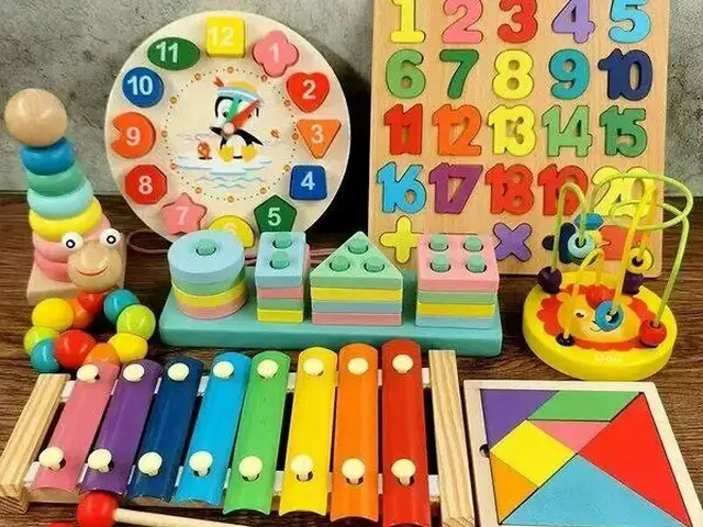 Развивающий набор деревяных игрушек 8в1, Душанбе