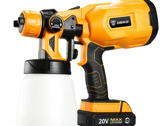 Краскопульт аккумуляторный 20V DEKO DKSG20K2 800мл, Душанбе