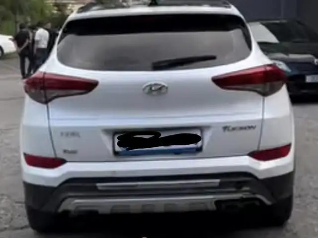 Накладка задняя бампер Hyundai Tucson 2017, Душанбе