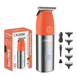 Триммери касбии Cronier CR-134 Сифати олӣ барои риш ва мӯйсар, Душанбе