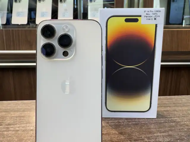 Apple iPhone 14 Pro, 128 gb, Gold, Душанбе
