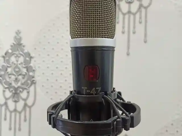 Ламповый студийный микрофон Behringer T-47, Душанбе