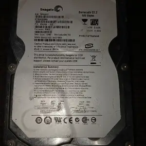 Жесткий диск HDD 3.5 Seagate 500GB на запчасти, Душанбе