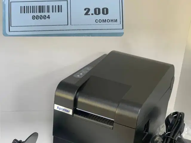 Термопринтер для этикеток c USB, Душанбе