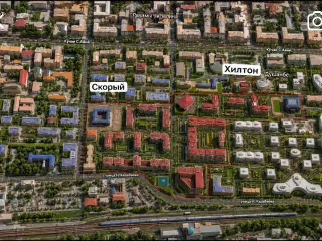 1-комн. квартира, 13 этаж, 53 м², Скорая, Хилтон, Душанбе - 4