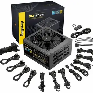 Блок питания Segotep GM1250W черный, Душанбе