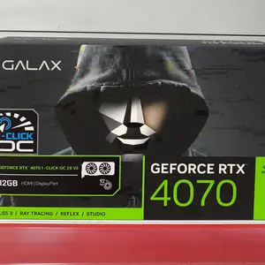 Видеокарта Galax RTX 4070 GDDR6X 12GB 192Bit, Душанбе