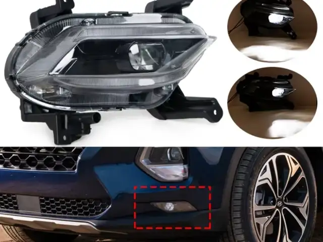Противотуманные передние фары Hyundai Santa Fe TM 2018-2022, Худжанд