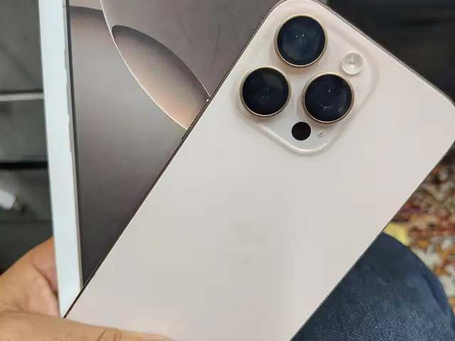 Apple iPhone 16 Pro Max, 256 gb, White Titanium, Душанбе