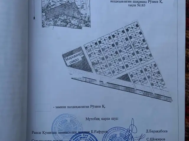Постройки с земельным участком , 10 соток, Унчи, Худжанд