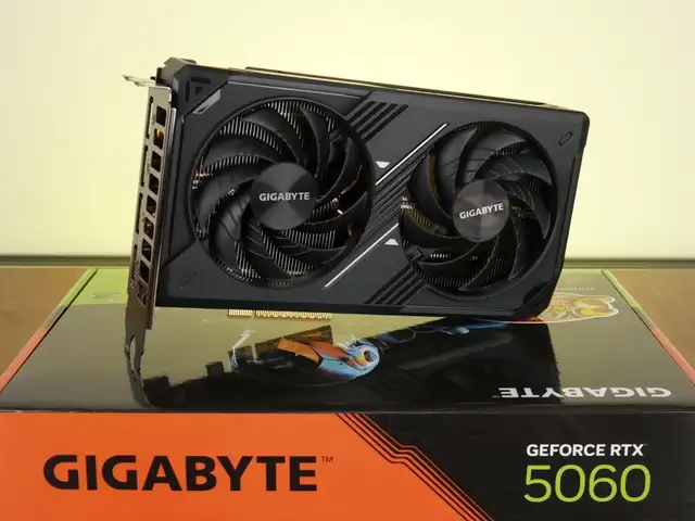 Видеокарта Gigabyte GeForce RTX 5060 Windforce 8 GB, Душанбе
