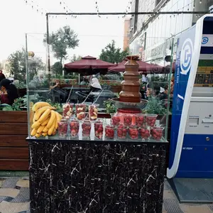 Cтэнд клубника в шоколаде, Душанбе