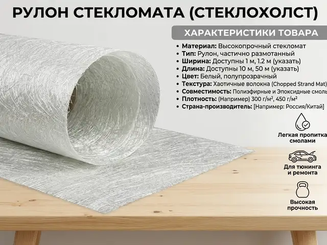 Стекломат, Стеклохолст, Хуҷанд
